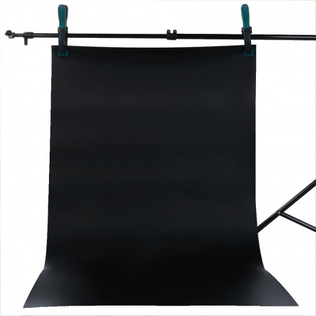 Genesis Gear PVC Photography Backdrop Black 70x140cm