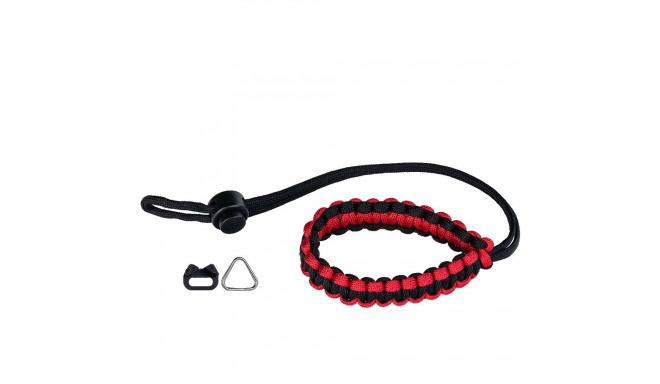 Genesis Gear Camera Wrist strap Red/Black, Paracord