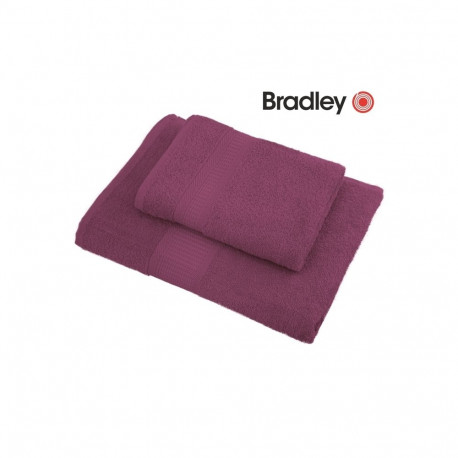 Bradley Полотенце фроте, 50 x 70 см, пастельно-бордовое, 5 шт