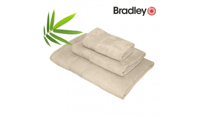 Bradley Бамбуковое полотенце, 50 x 70 см, бежевый, 5 шт