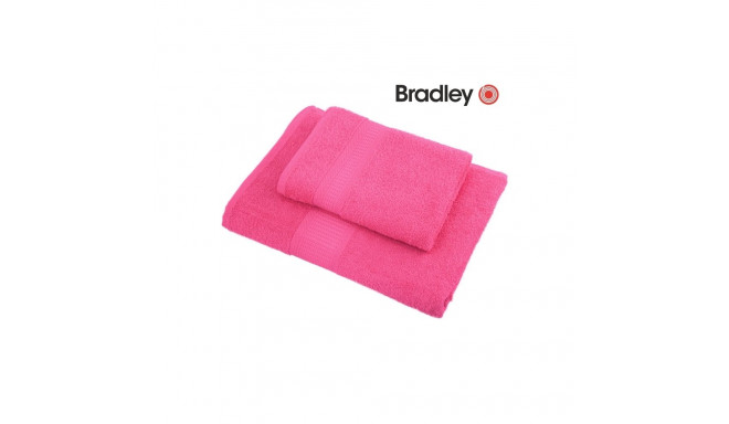 Bradley Полотенце фроте, 70 x 140 см, фуксия, 3 шт