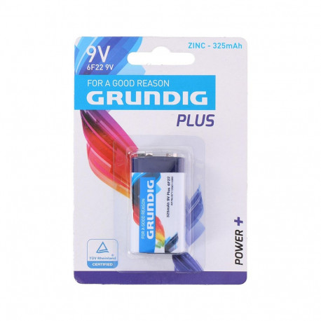 Grundig - Bateria cynkowa 6F22 9V 325mAh