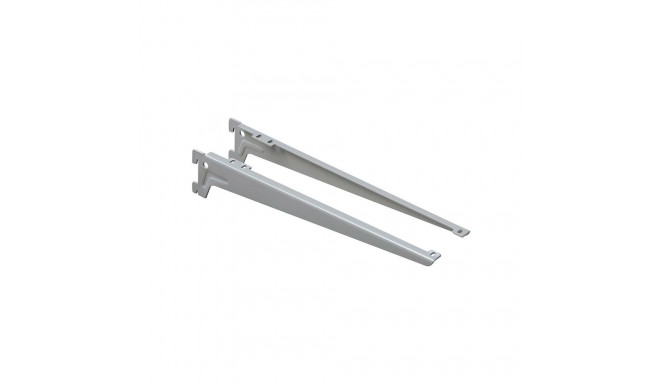 1 PAIR BRACKET ANGLE 230 MM GREY