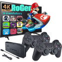 RoGer Retro Portable Console + 2 Gamepads / 21000 games / HDMI