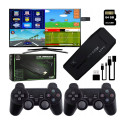 RoGer Retro Portable Console + 2 Gamepads / 21000 games / HDMI