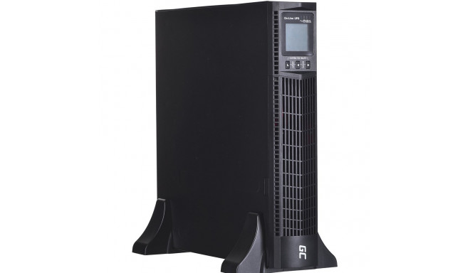 Green Cell UPS13 rack UPS RTII 1000VA 900W with LCD Display