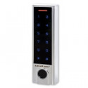 Qoltec 52449 Code lock PROTEUS with fingerprint reader | RFID | Code | Card | key fob | Doorbell | I