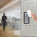 Qoltec 52443 Code lock TRITON with RFID reader Code | Card | key fob | IP68 | EM