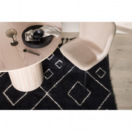 Vaip David 350x250 cm, must/valge