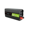 "Green Cell KFZ Spannungswandler Power Inverter 12V > 230V 500W/1000W Display"