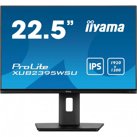 "57,2cm/22,5"" (1920x1200) iiyama ProLite XUB2395WSU-B5 16:10 IPS 4ms 75Hz VGA HDMI DisplayPort USB 