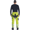Cerva Neurum Nordics stretch vööpüksid ripptaskutega Hi-vis kollane 46
