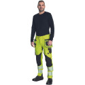 Cerva Neurum Nordics stretch vööpüksid ripptaskutega Hi-vis kollane 46