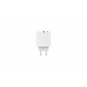 Power Delivery Charger USB-A USB-C 20W White