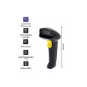 Laser barcode scanner 1D, 2D
