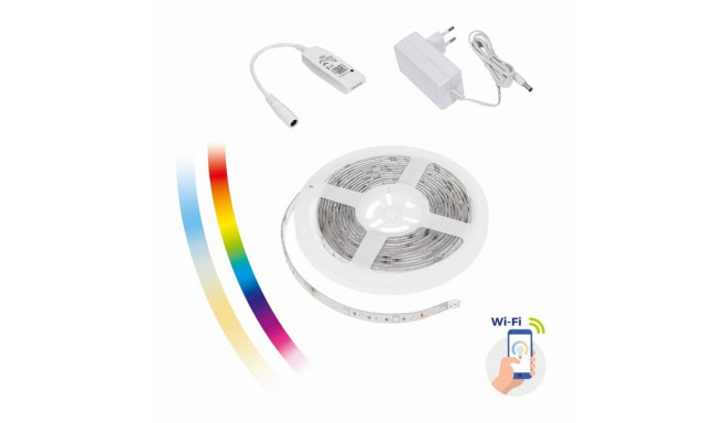 STRIP LED SET TUYA WIFI 17W 5M RGBW+CCT+DIM