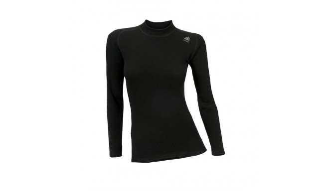 Wo WarmWool Crew neck Jet Black särk - XL