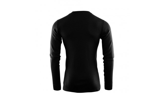 Me WarmWool Crew neck Jet Black särk - XXL