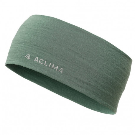 LightWool Headband Dark Ivy peapael - L