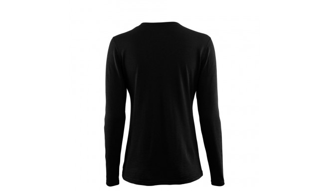 Me LightWool Undershirt LS 140 Black särk - XXL