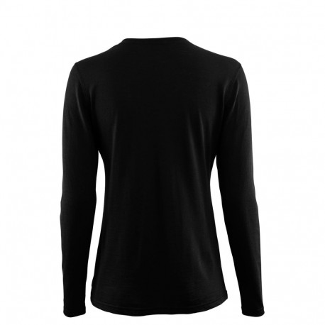 Me LightWool Undershirt LS 140 Black särk - M