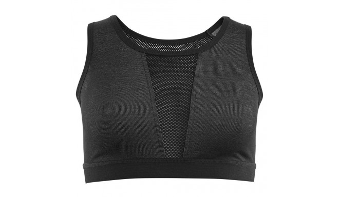 Wo FlexWool Sport top Jet Black särk - XS