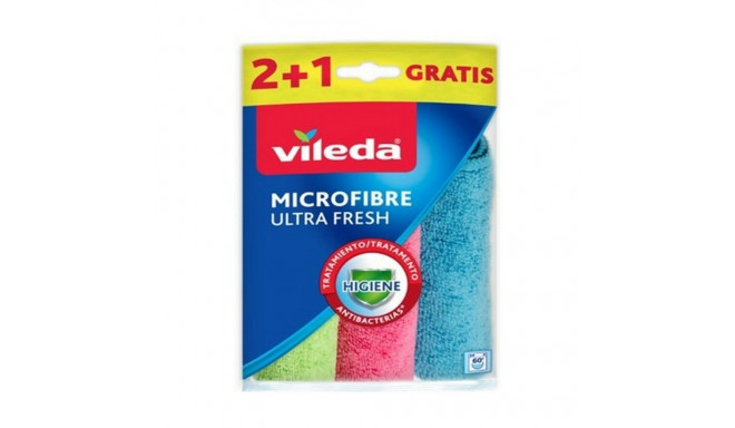 Mikrošķiedru tīrāmā drāna Vileda 167602 Mikrošķiedra 3 Daudzums (3 gb.)