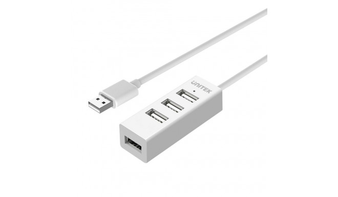 3-Port USB Hub Unitek Y-2146 White