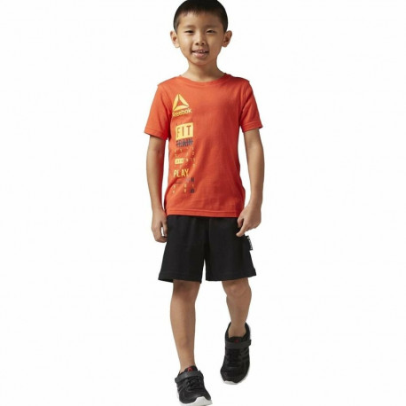 Children's Sports Outfit Reebok BK4380 Orange - 5 Years