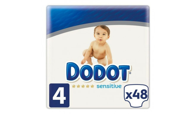 Disposable nappies Sensitive Dodot Dodot Sensitive (48 uds)