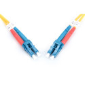 DIGITUS Fiber Optic Patch Cord, LC to LC Singlemode 09/125 µ, Duplex Length 2m