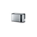 Severin AT 2590 toaster 2 slice(s) 1400 W Black, Silver
