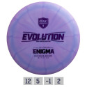 Discgolf DISCMANIA Distance Driver Lux Vapor ENIGMA Evolution Purple 12/5/-1/2