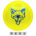 Discgolf DISCMANIA Fairway Driver C-LINE FD3 JACKAL Yellow 9/4/0/3