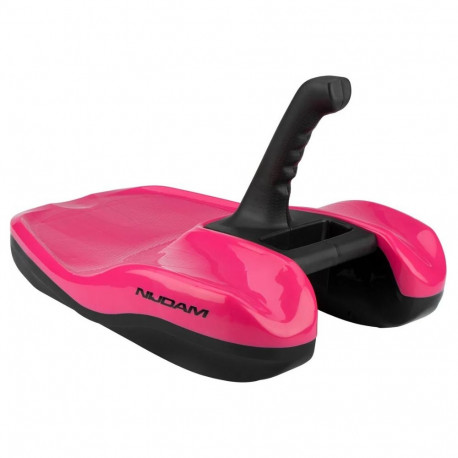 Snowshoes with handlebar NIJDAM Snowhoover N51DA03 plastic Pink/Black