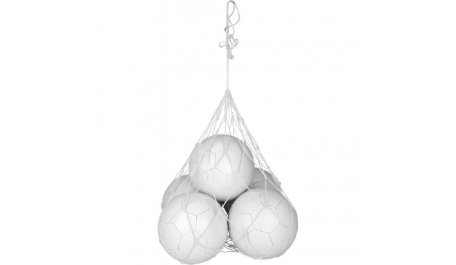 Ball carry net 5 ball AVENTO 75MB White