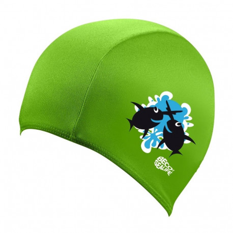 Fabric swimming cap BECO SEALIFE 7703 8 green, kids