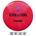 Discgolf DISCMANIA Distance Driver Lux Vapor ENIGMA Evolution Pink 12/5/-1/2