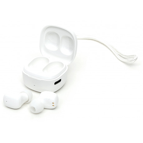 Platinet juhtmevabad kõrvaklapid PM1001W TWS, valge (45924)