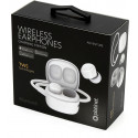 Platinet wireless earbuds PM1001W TWS, white (45924)