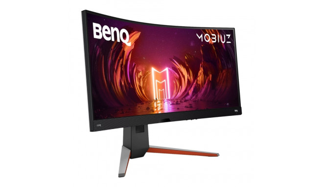 BENQ MOBIUZ EX3410R 34-tolline LED 3440x1440 21:9 400cd/m2 1ms 2xHDMI 1xDP Hall kõrguse reguleerimis