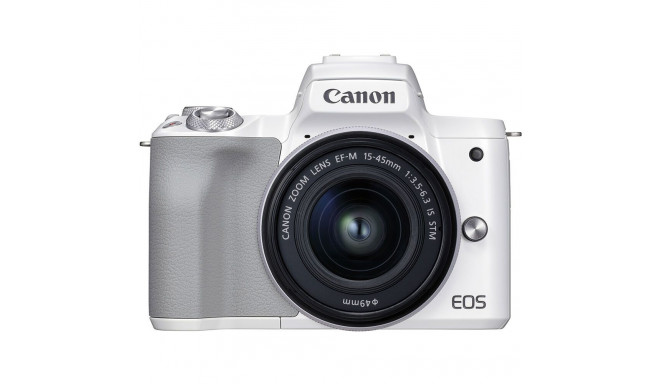 Canon EOS M50 Mark II 15-45 IS STM (White)