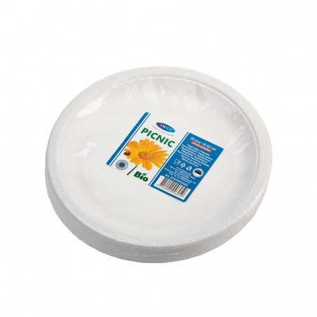 Smile papptaldrikud 22cm, 25tk, extra