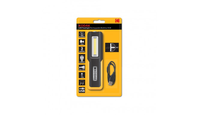 OUT Kodak LED taskulamp MultiUse 150lm, USB toitel laetav