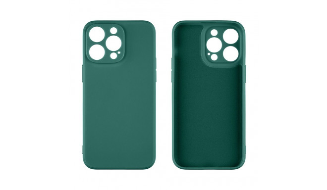 OBAL:ME Matte TPU ümbris Apple iPhone 15 Pro Max'ile tumeroheline
