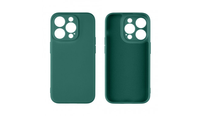 OBAL:ME Matte TPU Case for Apple iPhone 15 Pro dark green