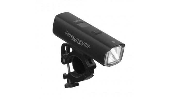 Author PROXIMA Head light, 1000 lm, HB 22-38 mm, black