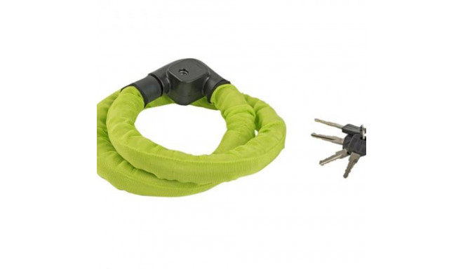 Author Cable lock ACL-80 C-Armored, 2,2x100cm, Green