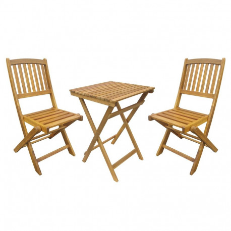 Balcony set GWEN table and 2 chairs