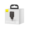 WALL CHARGER SUPER SI 1C USB-C 20W BLACK